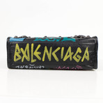 Mini City AJ Graffiti Satchel Bag // Multi-Color