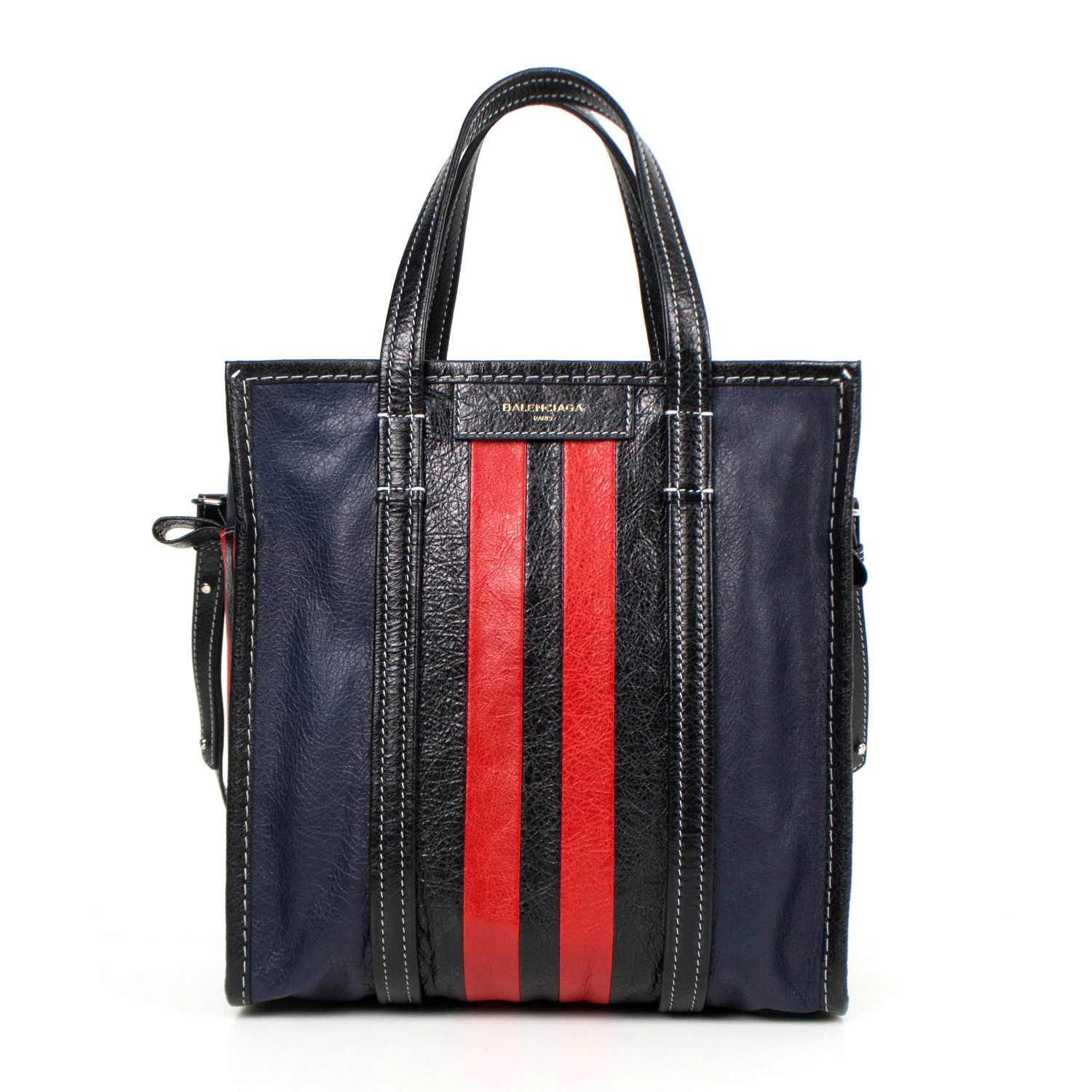 Bazar Shopper AJ Small Tote Bag // Multi-Color - Balenciaga Touch of
