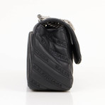 BB Round Logo Small Shoulder Bag // Black