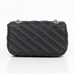 BB Round Logo Small Shoulder Bag // Black