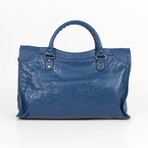 Classic City AJ Satchel Bag // Blue