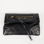 Classic Mini Envelope Crossbody Bag // Black