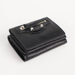 Textile Classic Mini Wallet // Black