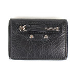 Textile Classic Mini Wallet // Black