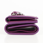 Metallic Mini Wallet // Purple