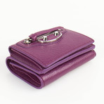 Metallic Mini Wallet // Purple