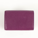 Metallic Mini Wallet // Purple