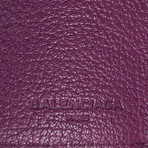 Metallic Mini Wallet // Purple