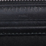Glitter Essential Coin Zip Wallet // Black