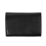 Metallic Mini Wallet // Black