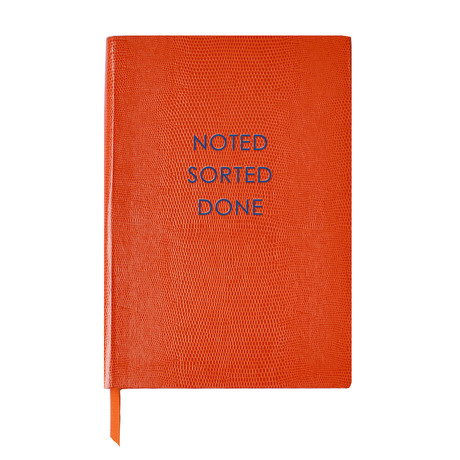 Small Notebook // Noted, Sorted, Done