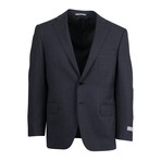 Micro-Check Wool 2 Button Suit // Gray (US: 46S)