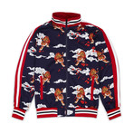 Tiger Print Track Jacket (S)