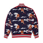 Tiger Print Track Jacket (S)