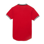 Regal Print Polo Red (S)