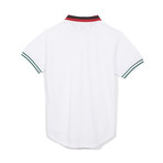 Regal Print Polo White (L)