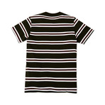 Bones And Roses Stripe Tee (XL)