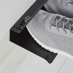 Horizontal Shoe Rack // Silver