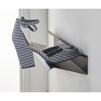 Horizontal Shoe Rack // Silver