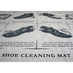 Shoe Polishing Mat