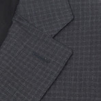 Gray Wool 2 Button Slim/Trim Fit Suit // Gray (Euro: 50R)