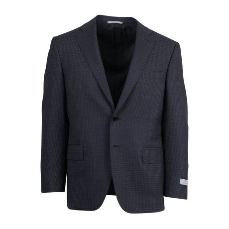 Gray Wool 2 Button Slim/Trim Fit Suit // Gray (Euro: 50R)