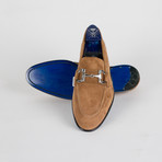 Suede Leather Shoes // Brown (US: 6.5)