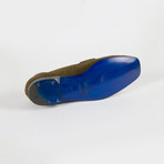 Suede Leather Jerry Penny Loafers // Brown (US: 10.5)