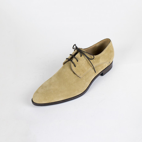 Suede Leather Oxfords // Tan (US: 9)
