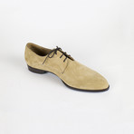 Suede Leather Oxfords // Tan (US: 9)