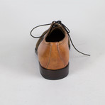 Leather & Suede Oxfords // Brown (US: 9)