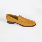 Cognac Leather Loafers // Brown (US: 11)