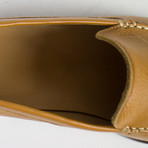 Cognac Leather Loafers // Brown (US: 11)