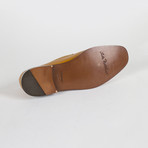 Cognac Leather Loafers // Brown (US: 11)
