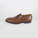 Leather Kingston Penny Loafers // Brown (US: 12)