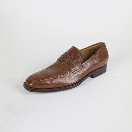 Leather Kingston Penny Loafers // Brown (US: 12)