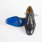 Leather Wing Tip Oxfords // Brown (US: 7)