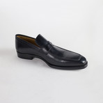 Leather Penny Loafers // Blue (US: 17)