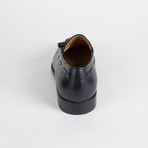 Leather Tassel Shoes // Black (US: 8.5)