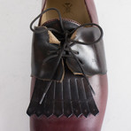 Leather Oxfords // Burgundy (US: 9)