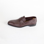Leather Penny Loafers // Burgundy (US: 12.5)