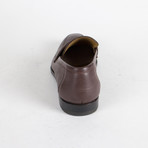 Leather Penny Loafers // Burgundy (US: 12.5)