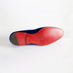 Velvet Pirate Monogram Slippers // Purple (US: 8)