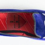 Velvet Pirate Monogram Slippers // Purple (US: 8)