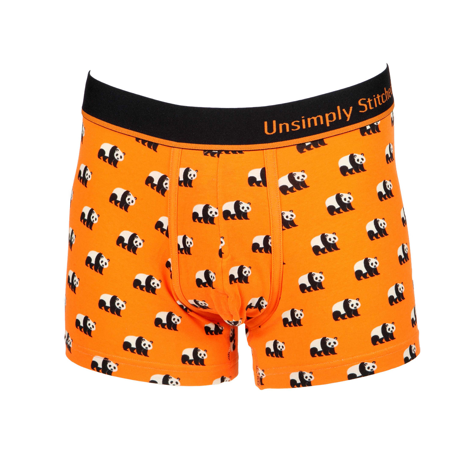 Panda Boxer Trunk // Orange Multi (S) - Unsimply Stitched - Touch of Modern