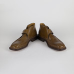 Leather Monkstrap Boots // Brown (US: 10)