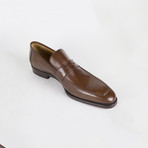 Leather Randall Penny Loafers // Brown (US: 17)