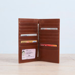 Leather Breast Wallet // Tan