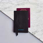 Leather Passport Cover // Black (Black)