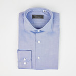 Modern Fit Shirt // Blue Woven (US: 15R)